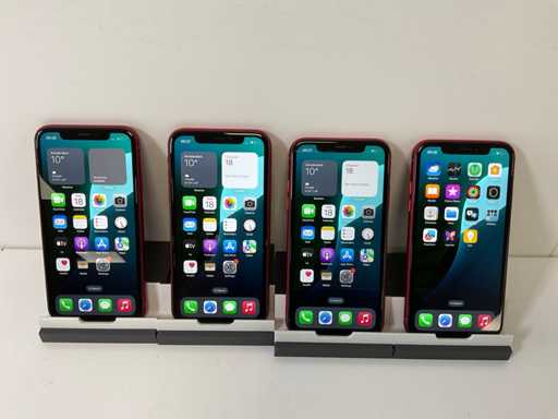 Apple iPhone XR - 64 GB - Red (4x)