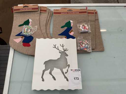 Weihnachtsdekoration für Partys.