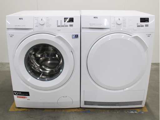 AEG 6000 Series | Lavamat ProSense Technology Washing Machine & AEG 7000 Series | Lavatherm SensiDry Technology Tumble Dryer
