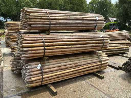 Round posts 2500xØ50-60mm (500x)