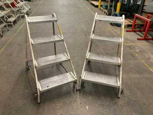 Escaleras Zarges Z600, enrollables (2x)
