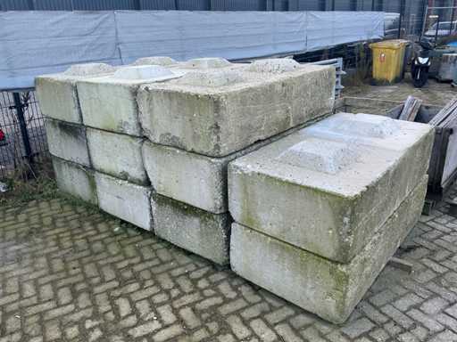 Beton blok - stapelblok (11x)