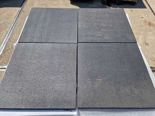 Tuintegels van beton (ca. 15,8m²)