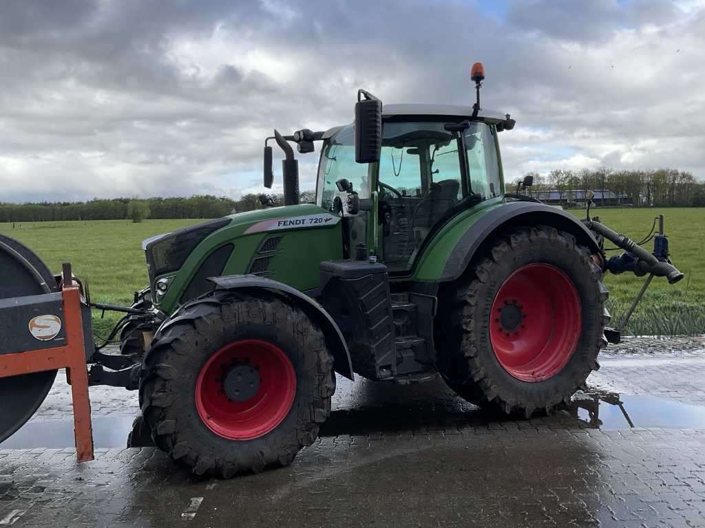 2017 Fendt 720 Profi S4 Tractor agricol cu tracțiune integrală