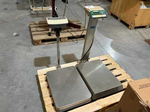 Vloerweegschaal (2x)