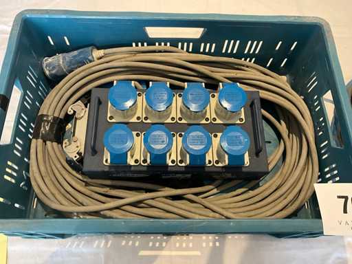 Blok Dystrybucji Zasilania Showtech BO-8-C1