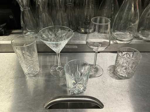 Diverse cocktailglazen