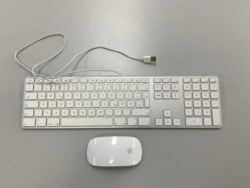Apple Magic QWERTZ USB-Tastatur mit numerischer Tastatur und Magic Mouse