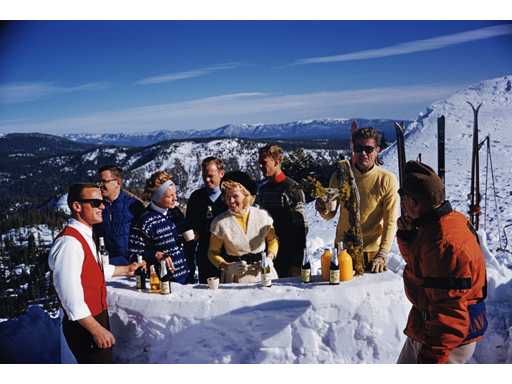 1967 Foto Slim Aarons ‘Après Ski