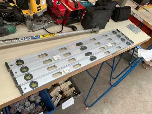 Waterpas aluminium (4x)