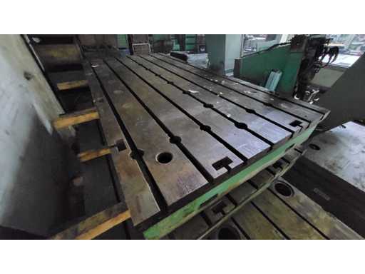 Plaque à fente en T