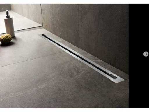 Aloni Flat Edelstahl-Duschabfluss