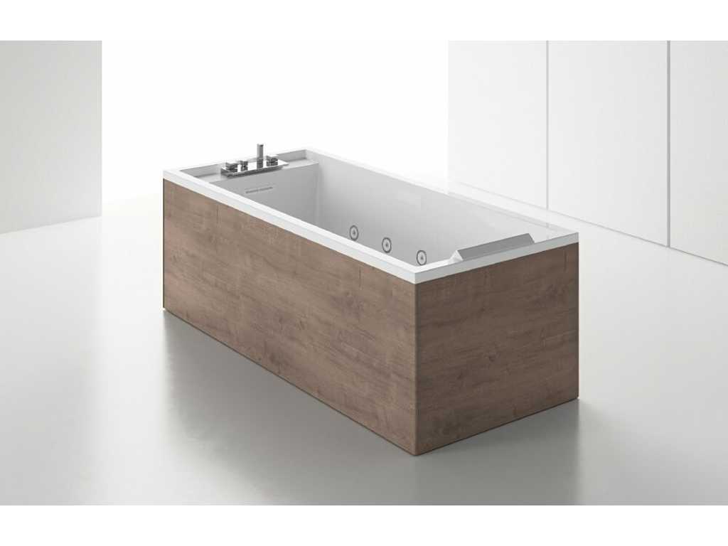 Novellini - Sense 4 190x80cm - S4719080T6-A0K - Spa built-in bathtub
