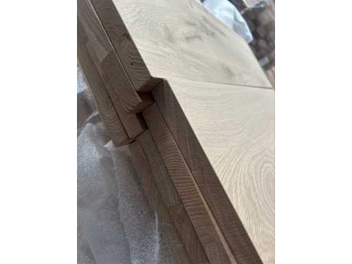 10x rafturi din stejar masiv 25mm