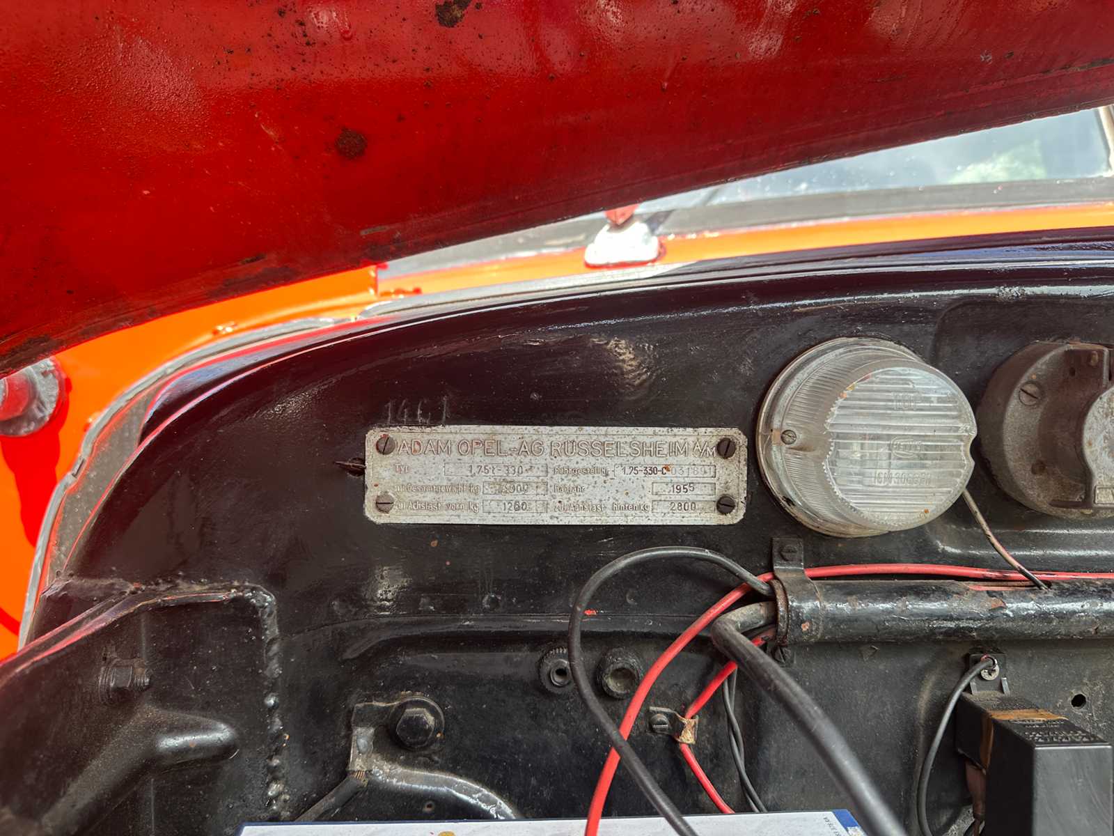 Opel Blitz 1.75 T BE Bolkop 2,5 L55-09590L Camper (Brandweerwagen) 1955, 61-TB-40