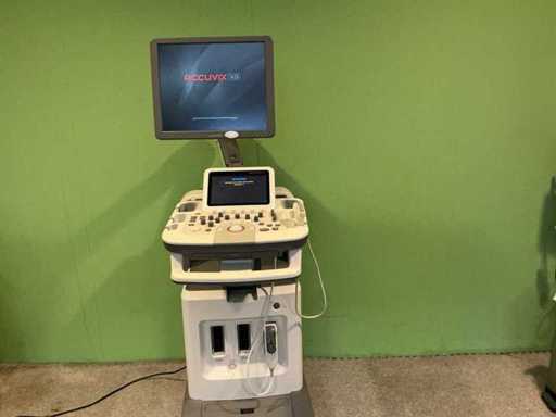 Système d’échographie Samsung SonoAce Accuvix XG avec sonde convexe (Message d’erreur)
