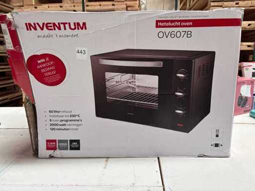 Inventum OV607B Four à convection indépendant (60 litres)
