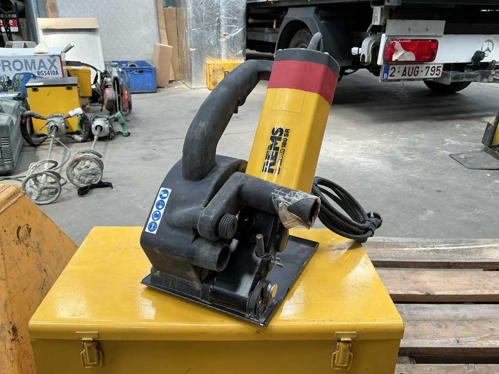 Sleuvenslijpmachine REMS KROKODIL 180SR