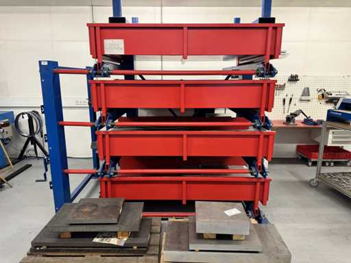   Roller Off - Étagère + Ébauches en métal