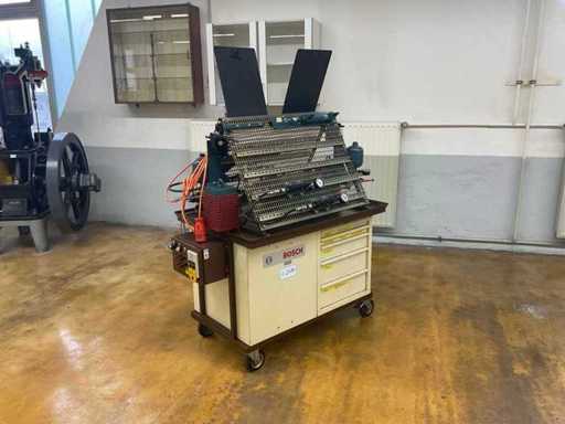 BOSCH Mobile Hydraulic Demonstration Stand with Component Plate