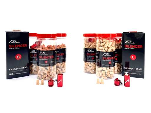 Dopuri de urechi ACE Instruments, protecție auditivă (pachete 600)