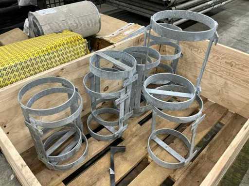 Fire extinguisher wall bracket (10x)