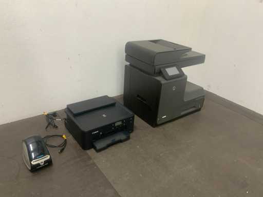 HP, Canon, Dymo Officejet Pro X476dw MFP, Pixma TS705a, 1750111 Printer (2x)
