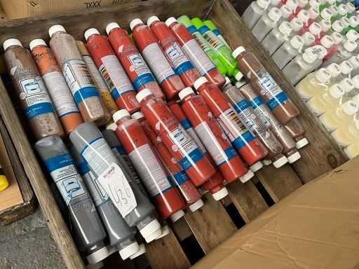 Verschiedene Mischfarben