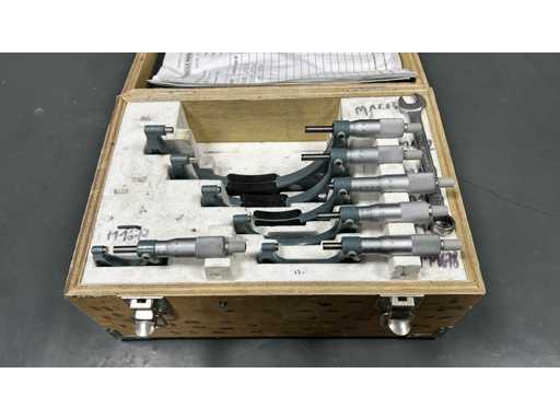 Zestaw mikrometrów MITUTOYO Mitutoyo (6 części)