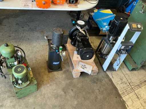 Residual batch pumps (oil + water) (8x)