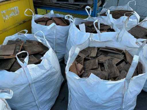 Bois de chauffage tropical Big Bag (10x)