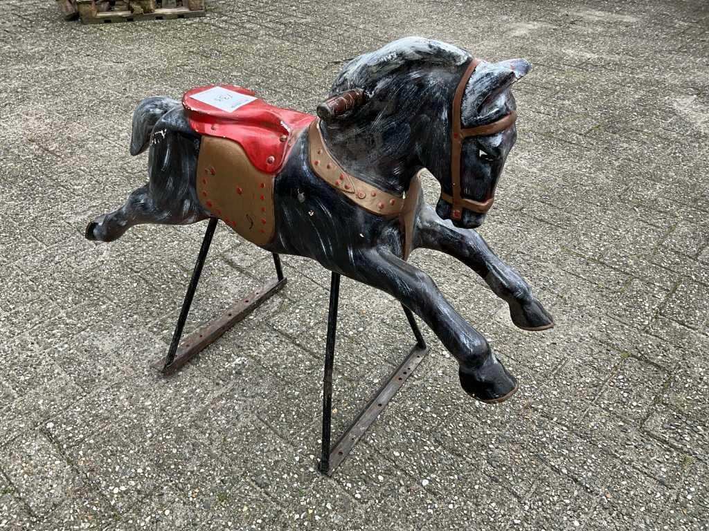 Vintage-Jahrmarktspferd
