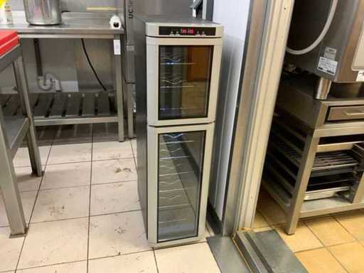 Armoire climatique à vin Prima Donna EA41EC-60BB-SV Double Zone