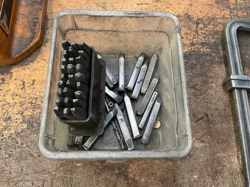 Batch of punch letters