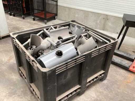180 Pvc dakgootstukken