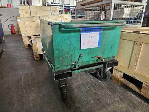 Skip / Shavings Bucket green 275 l