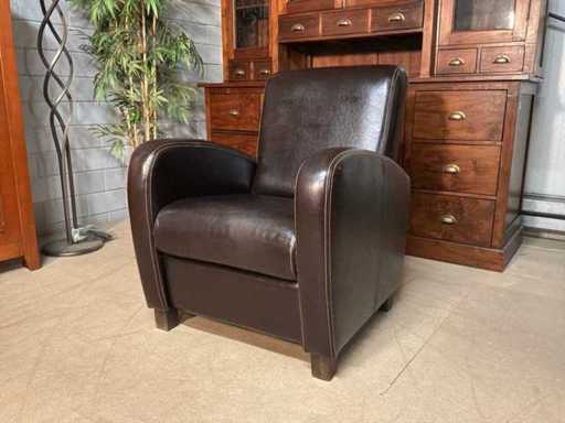 Fauteuil en cuir
