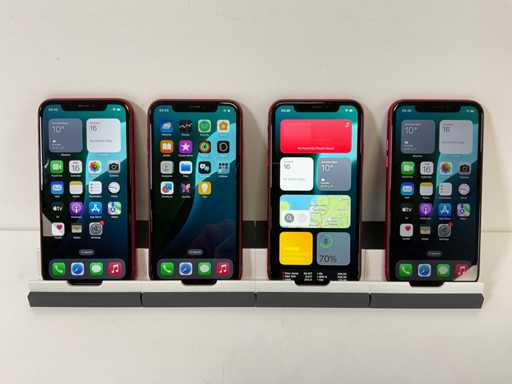 Apple iPhone XR - 64 GB - Red (4x)