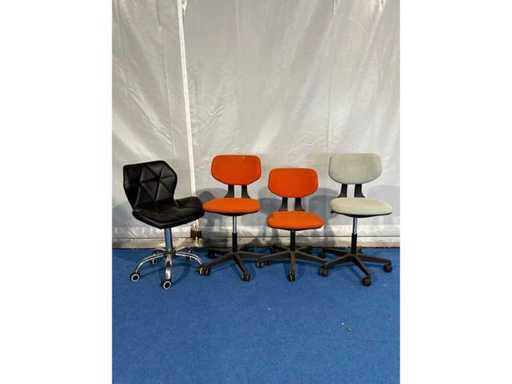 MaxxHome - Bureaustoel - Bureaustoel (4x)