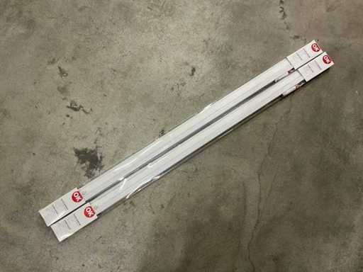 4OK Traslucida 120x150 cm Tenda plissettata (2x)