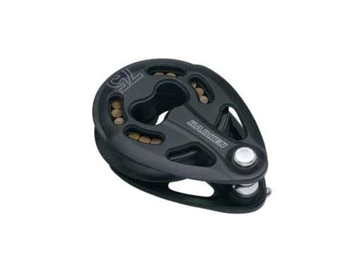 Harken 3240 Black Magic High Load Aluminium 75 mm Pad-Eye Rigging Block