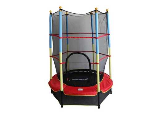 MaxxToys 20965 Trampoline with Safety Net - 135 cm - Blue