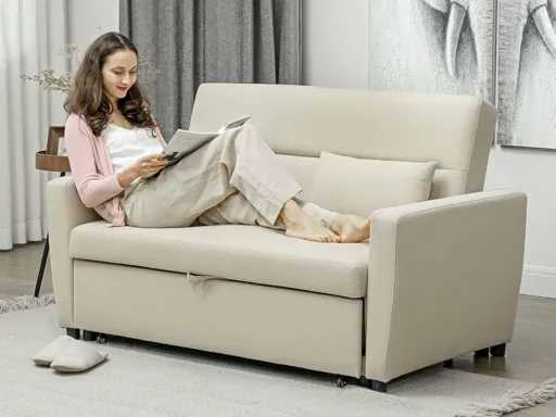 Slaapbank - converteerbare 2-zitsbank