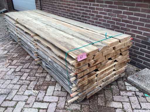 Silver fir - KD Oven dried 3600x1100x660 mm - Scale part (36x)