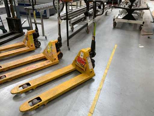 Hand hydraulic pallet truck