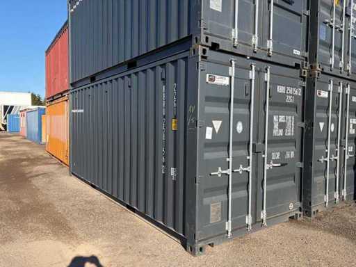 Container de depozitare unidirecțională de 20ft, RAL 7016 - 2025