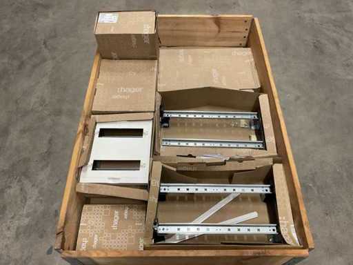 Lot of Hager installation material