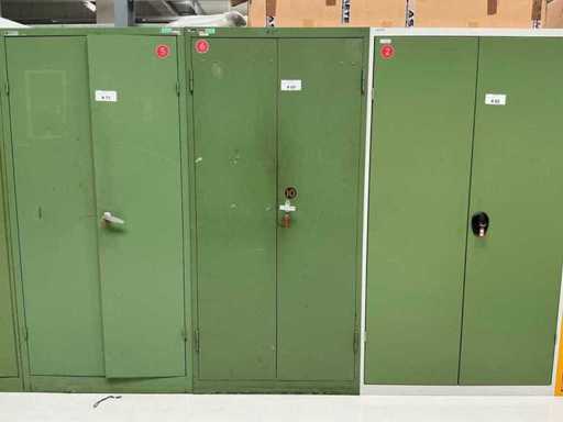 Dulapul atelierului KIND cu conținut