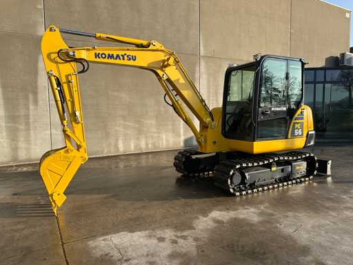 Komatsu - PC56-7 - Excavatrice MIDI