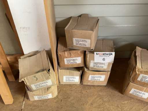 7 Schachteln Nägel flacher Kopf